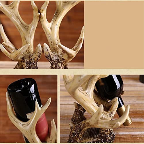 Soporte para botellas de vino con diseño de asta de ciervo miniatura 7