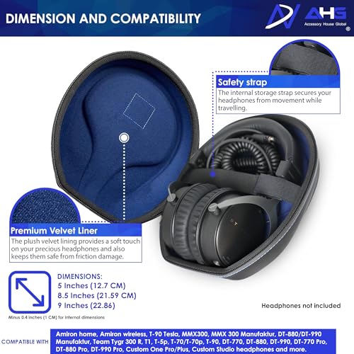 Almohadillas Beyerdynamic DT 880 DT 990 Pro fundas de repuesto 3