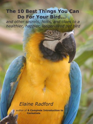 The 10 Best Things You Can Do For Your Bird: Secrets from Real Parrot, Finch, and Canary Owners (the Radford pet bird care series Book 1)