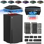 FASTSNAIL-LED-Fan-with-Dust-Protection-Compatible-with-Xbox-Series-X-Cooler-and-Dust-Filter-Compatible-with-Xbox-Series-X-Accessories-Compatible-with-Xbox-Series-X