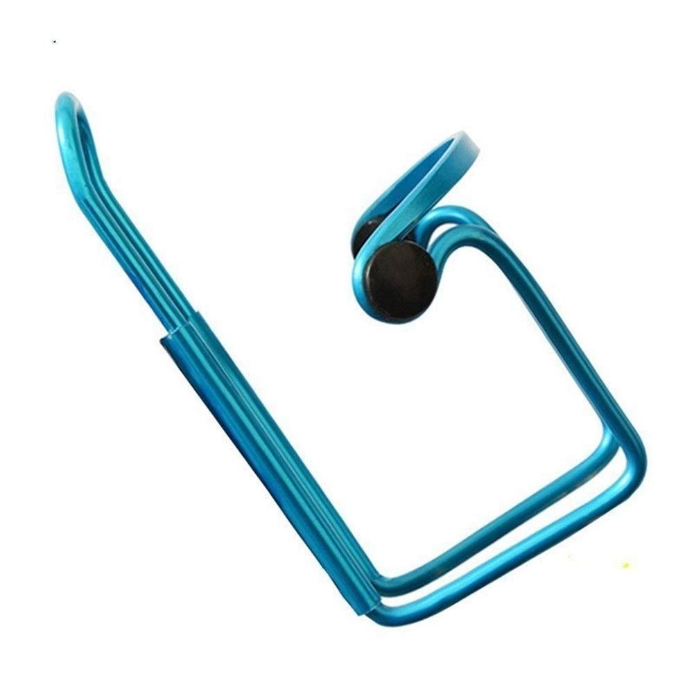 Adapter koszyka na bidon Stop aluminium Uchwyt rowerowy na bidon Rowerowy uchwyt na bidon Sportowy uchwyt na bidon Akcesoria rowerowe Akcesoria rowerowe (Azul)