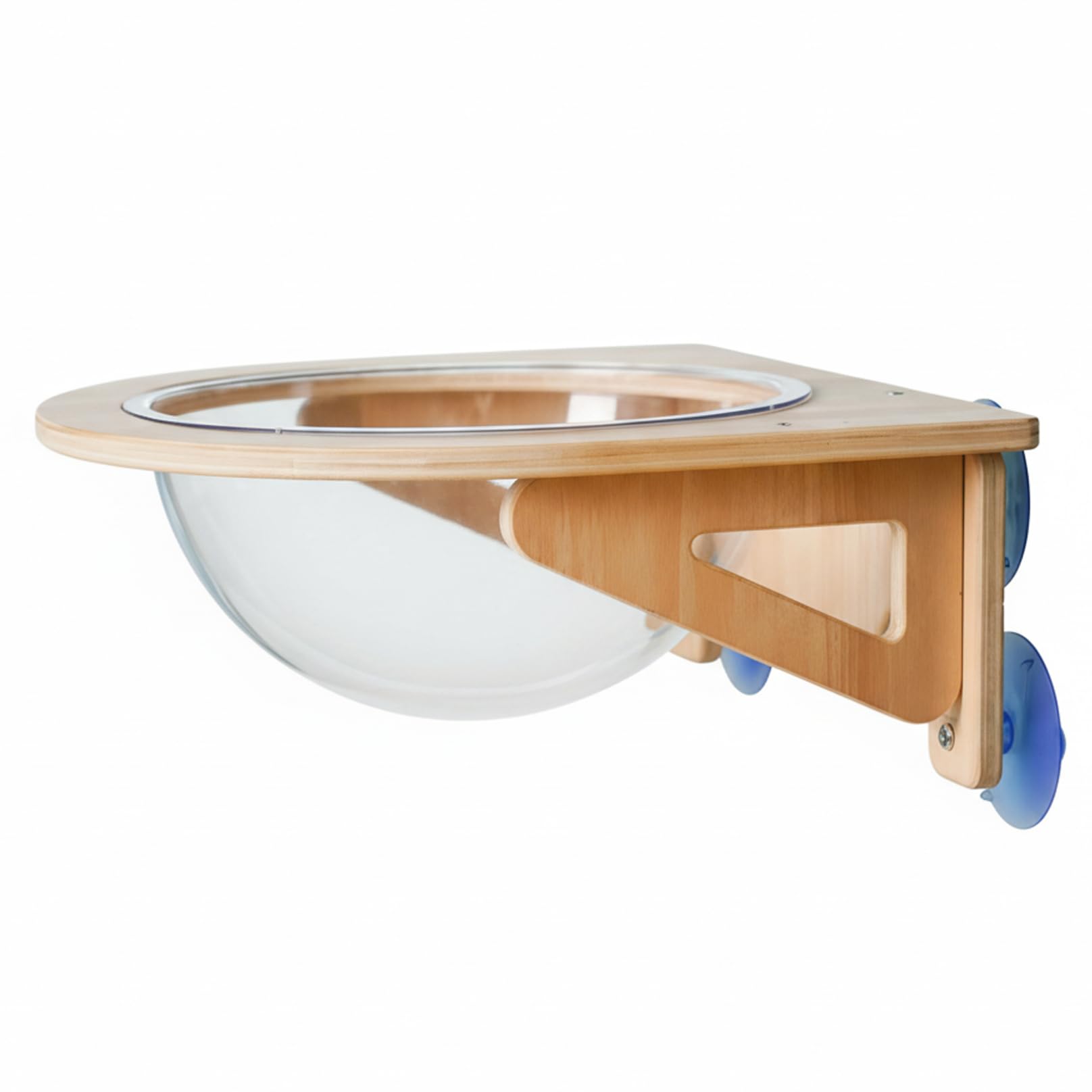 Cadre en bois robuste lit mural pour chat meuble suspendu haut de gamme