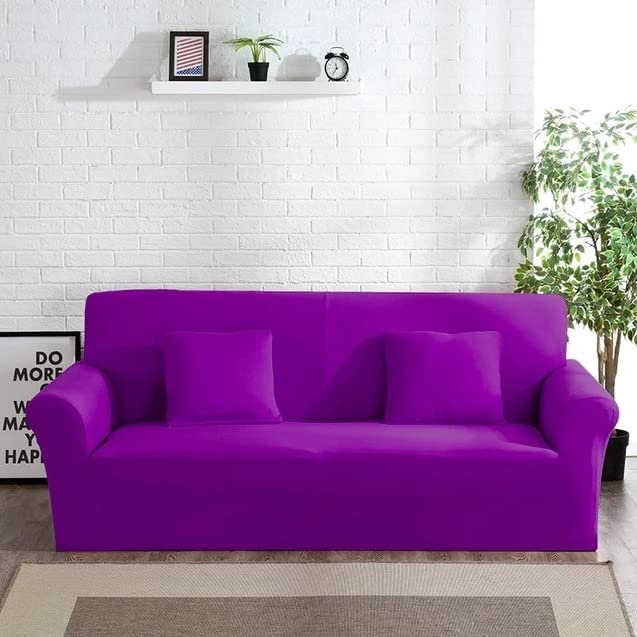 Housse de canapé élastique anti taches salon couverture 4p
