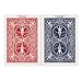 Bicycle Rider Back Playing Cards, Standard Poker Size Deck of Cards, Red & Blue (2 Pack), Classic Cards for Poker, Blackjack, Family Game Night & Card Games, Fun for All Ages