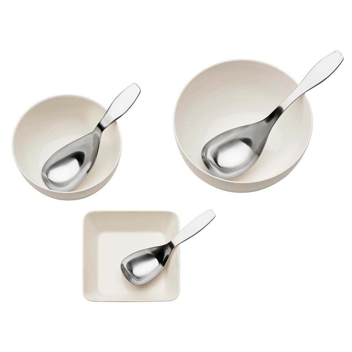 Iittala 1009843 Collective Tools Servierlöffel, Edelstahl, mittel