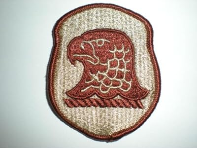 USA Army Iowa National Guard Hq Patch - Desert