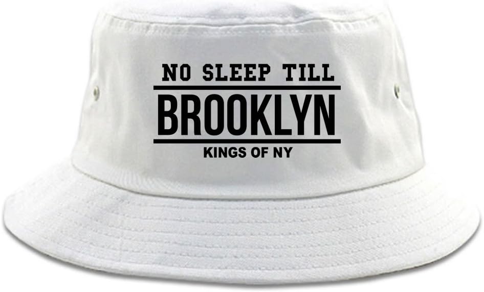 Kings Of NY No Sleep Till Brooklyn Hiphop Bucket Hat