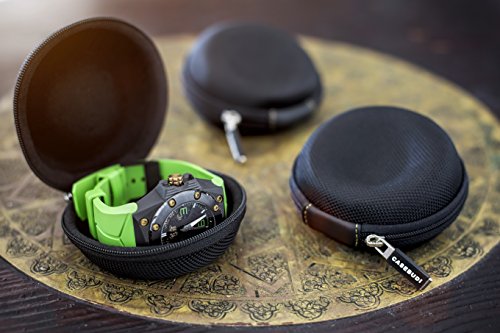 Casebudi Watch Travel Case - Large - Black #TOP5