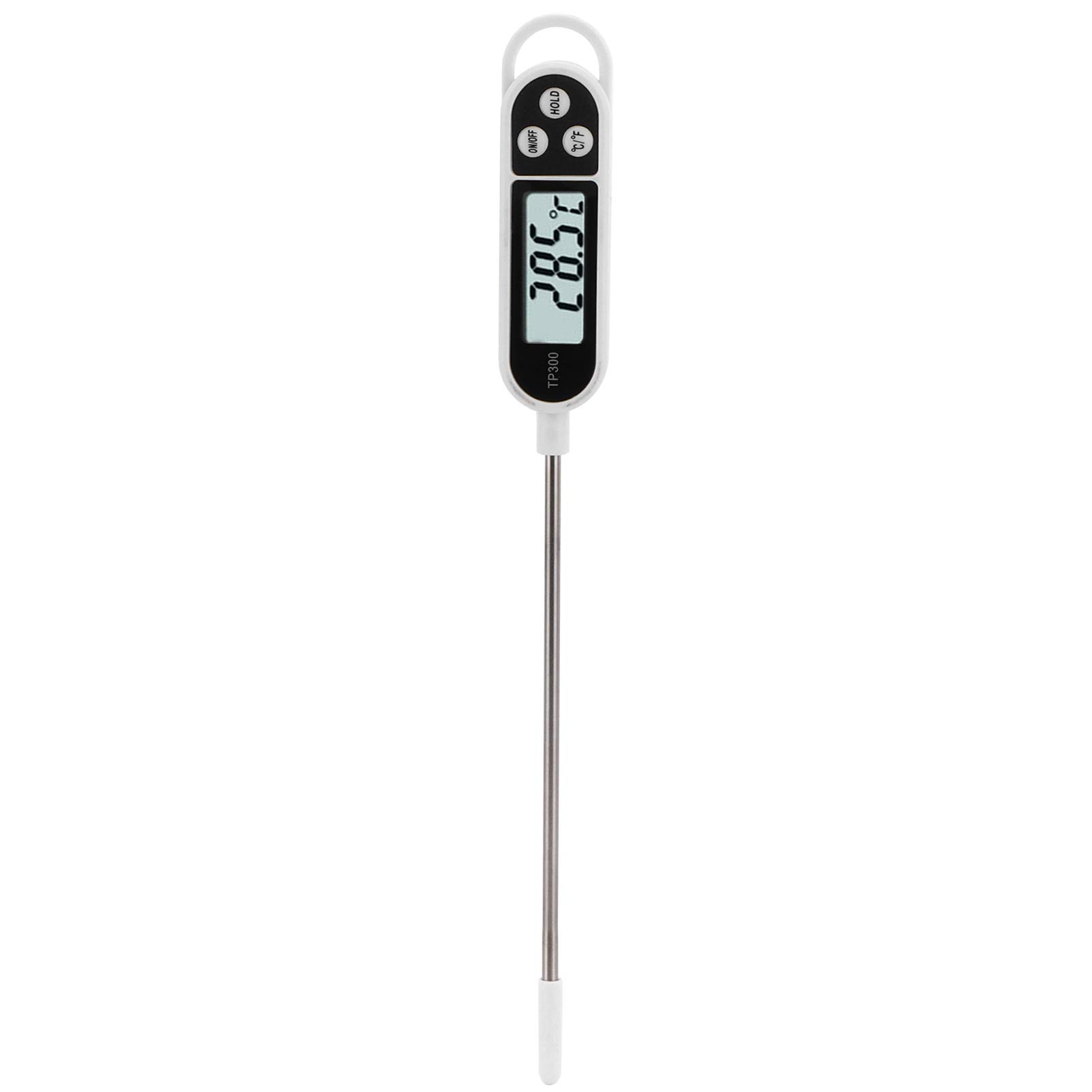 Akozon Food Thermometer Electronic Thermometer for Testing Liquid Water Milk Oil Temperature Home and Family Appliance and Decor