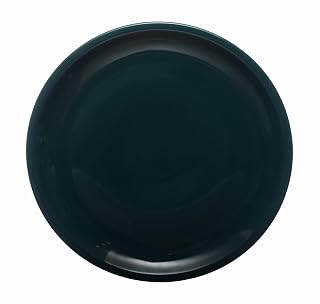 صورة طبق تقديم دائري مسطح من البورسلين مقاس 30.5 سم من رويال بورسلين (Royal Porcelain) – مقاوم للخدش والتأكل للمنزل والمطاعم (أخضر)