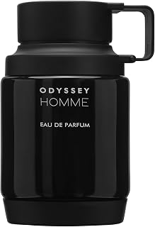 Armaf Odyssey Homme, Eau de Parfum en Spray, Fragancia Masculina, Negro, 100 ml