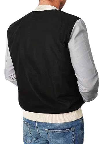 Baby Driver Jacket Ansel Elgort Baby Varsity Bomber Jacket - Baseball Jacket Men #TOP4