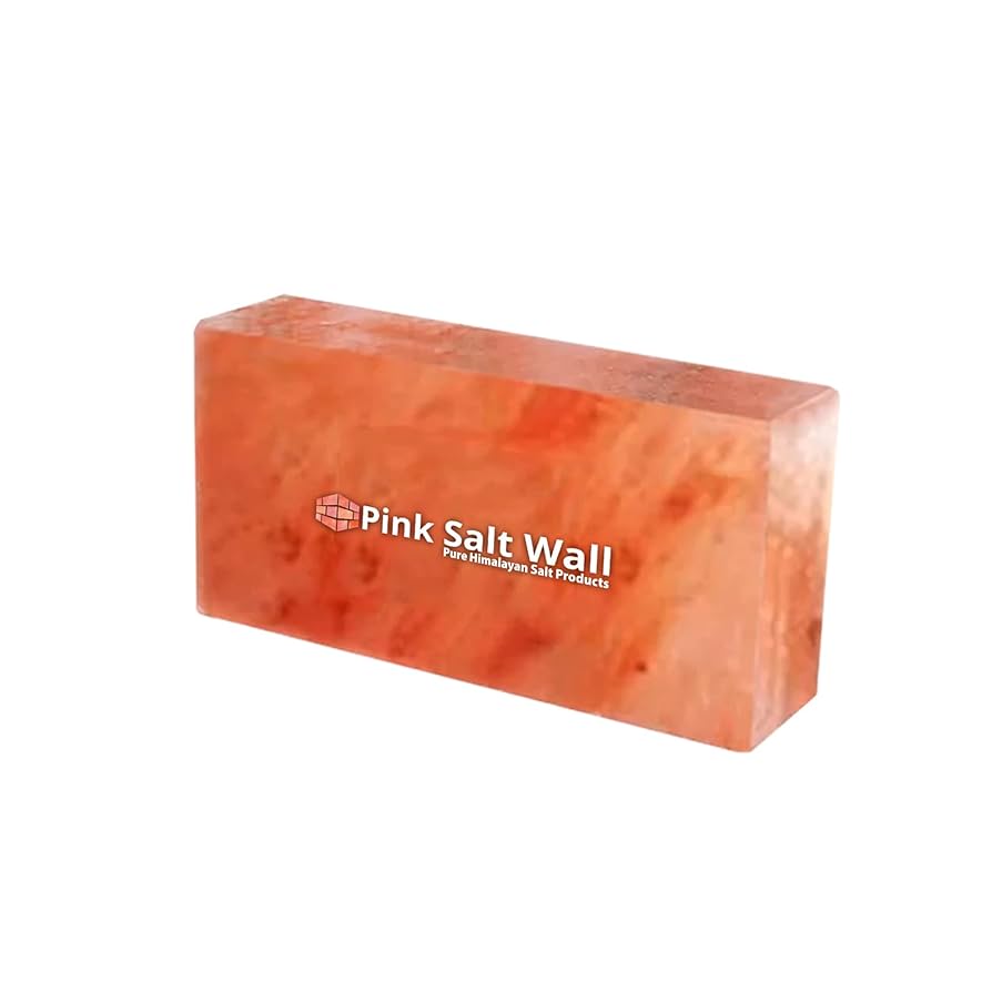 Amazon｜ヒマラヤソルトブリック 8 x 4 x 2 岩塩壁パネル 塩
