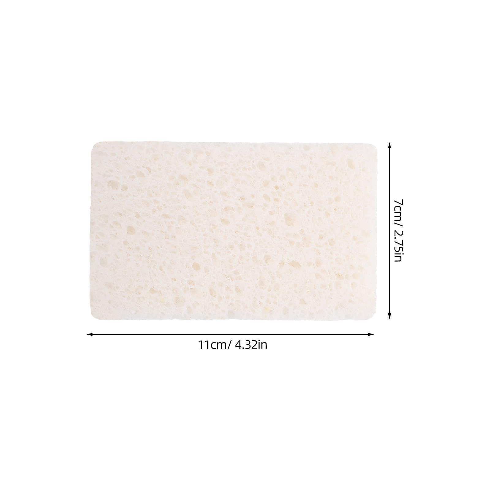 20pezzi Spugne in Cellulosa per Cucina Pz Spugne Abrasive Antigraffio per Lavare Piatti Made Of Wood Pulp per Pulizie Domestiche