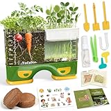 Root Viewer Science Kit for Kids β Grow Your Own Plant STEM Toy & Gardening Kit for Ages 6-12 β Educational Gift for Boys & Girls with Soil, Hydroponics, Journal & Stickers
