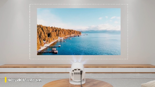 Magcubic Mini Beamer 4K Smart Projektor 5G WiFi 6 BT 5.4 Ansicht 2