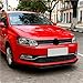 for VW Polo MK5 6R 6C TDI TSI 2009 2010 2011 2012 2013 2014 2015 2016 2017 Car Front Bumper Lip Spoiler ABS Splitter Body Kit