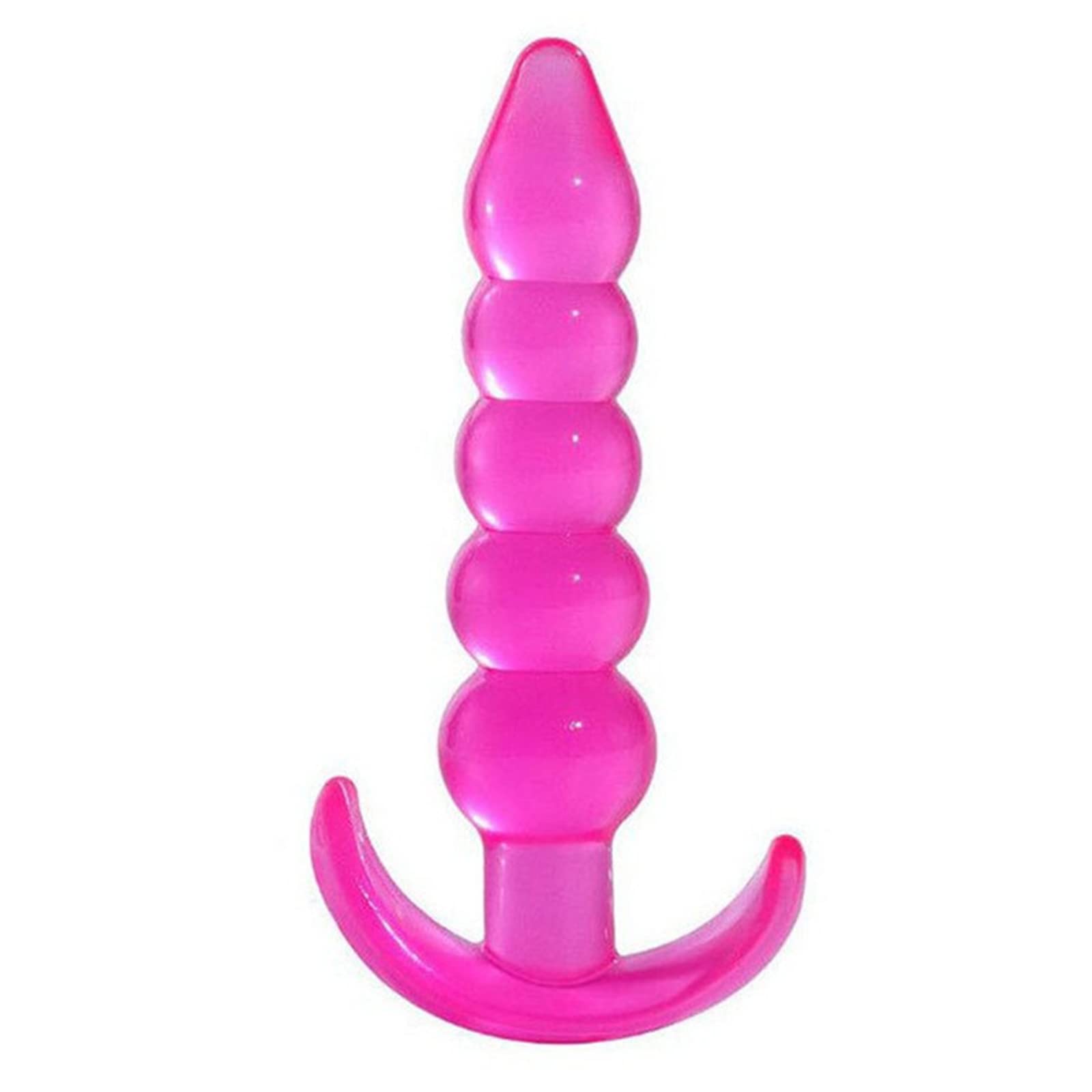 Super Soft Anal Plug Sex Toys Silicone Anal Plug Anal Beads Silicone Butt Plug with Thin Neck 5