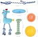 Welpenspielzeug zum Zahnen, weich und langlebig, 6er-Pack, quietschendes Spielzeug für kleine und mittelgroße Hunde, geeignet für 2–8 Monate, Zahnreinigung und Mundgesundheitsschutz für Welpen,