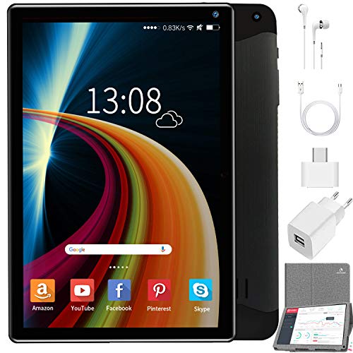 Tablet Android 9.0 Pie Ultrar-Rpido Tablets 3GB RAM + 32GB ROM/128GB Escalable Quad Core 5.0MP Dual Cmara 2 modos: tabletas para nios y adultos; control parental 9 Pulgadas WiFi Bluetooth OTG -Gris