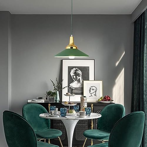Lámpara colgante moderna de aluminio y metal con acabado artesanal retro para cafeterías 8