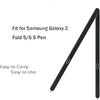 Vista 3 de Z Fold 6 S Pen para Samsung Galaxy Z Fold5 Stylus Pen y Z Fold6 SPen Fold Edition Z Fold 5 Slim S-Pen + puntas de repuesto (negro) EJ-PF946BBEGUS