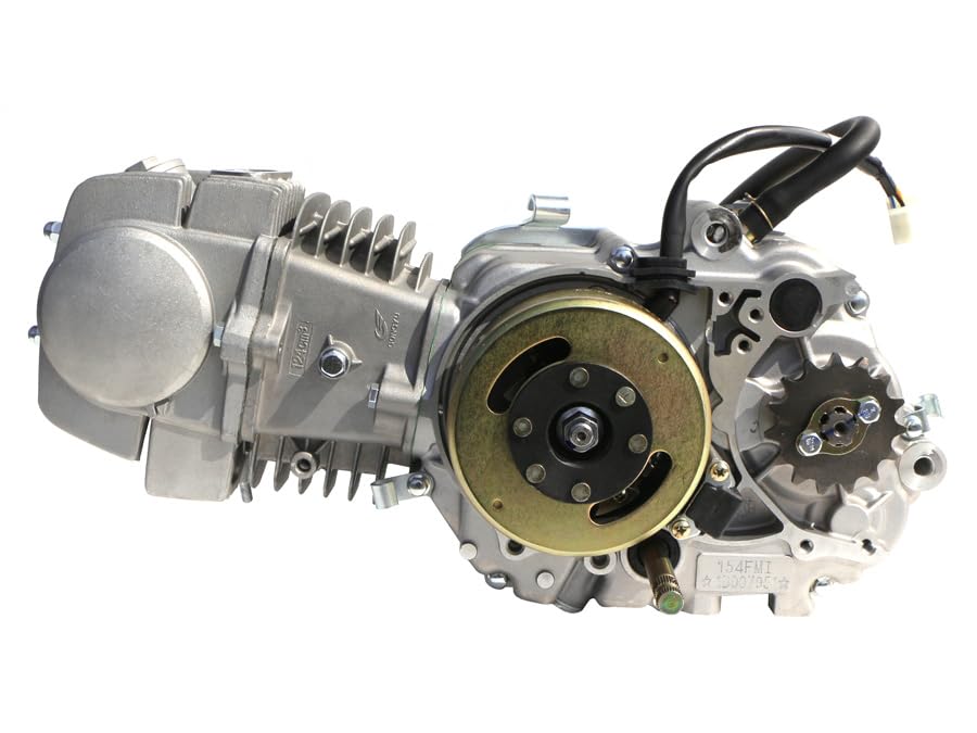 Moteur 125cc 4 Temps YX Pit Bike Dirt Bike | 10CH Kick Start Embrayage Manuel | Compatible Apollo YCF CRZ | Réf PL032