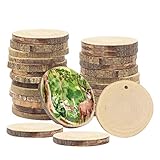 GELD-ZURÜCK-GARANTIE: Alle Holzscheiben-Sets werden mit einer 100% Geld-zurück-Garantie verkauft. Falls Sie mit Ihrem Kauf nicht zufrieden sein sollten, kontaktieren Sie uns einfach und wir werden Ihnen den Betrag zurückerstatten. Es ist so einfach!