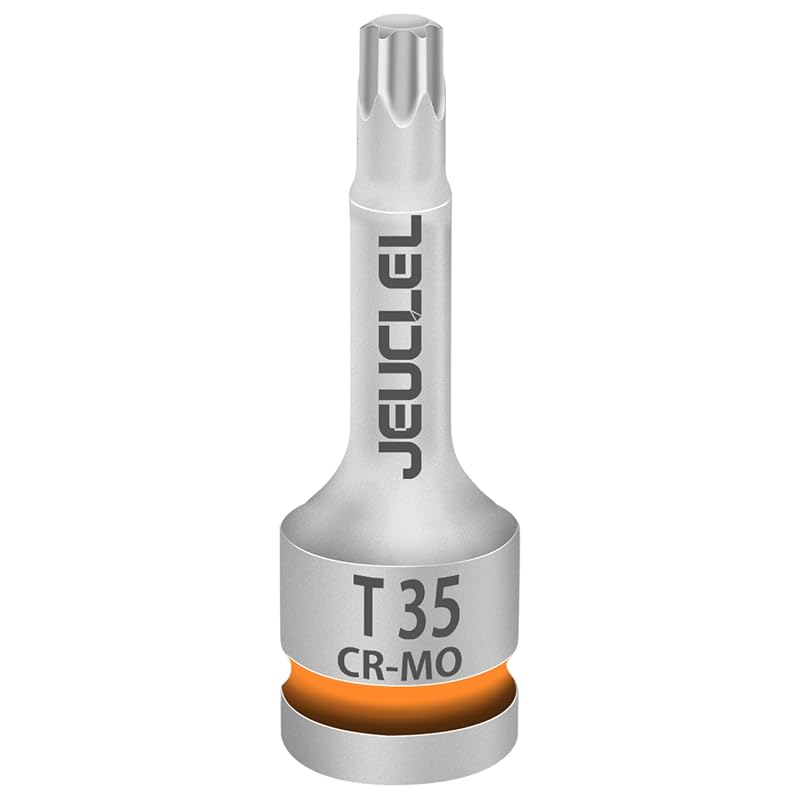 Soquete para Bit Torx T35 de Impacto com Encaixe de 12,7 mm (1/2 pol.) JEUCLEL