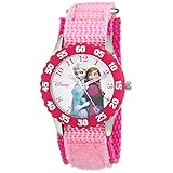 Disney（ディズニー）アナと雪の女王 時計の読み方を学習出来る腕時計 タイムティーチャー Time Teacher 並行輸入品