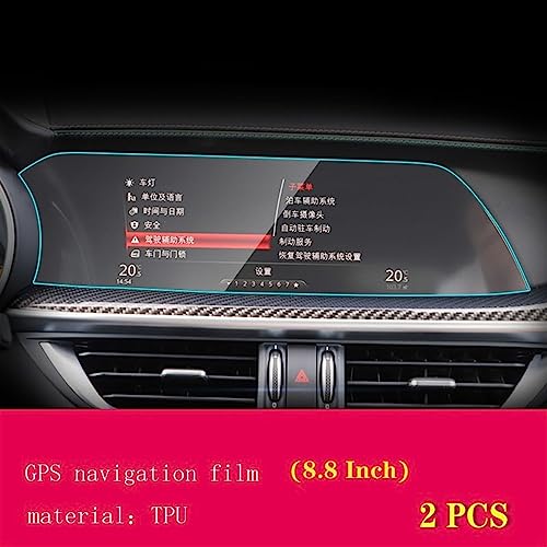 Protection Écran Alfa Romeo Stelvio pour des Voyages Sereins sans Rayures ni Traces Tactiles - 2