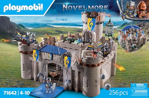 PLAYMOBIL Novelmore 71642 Arwynns Burg, Ritterburg, inklusive DREI Rittern und zahlreichen Accessoires für realistische Gefechte… – Ansicht 4