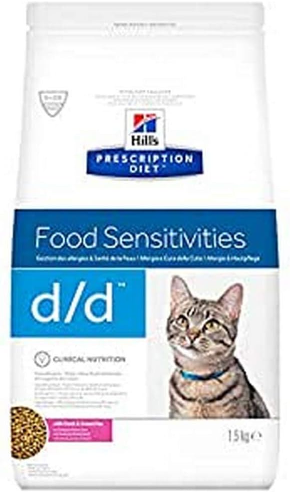 Hills Prescription Diet D/D Feline Duck & Green Pea Dry Food