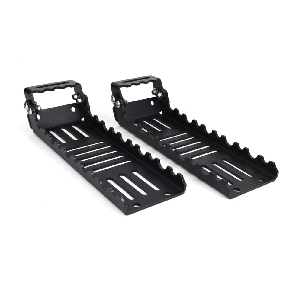 Repose pied moto en aluminium CNC robuste pour Grizzly et Outlander - 7