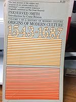 Origins of Modern Culture 1543 - 1687 Volume 1 of History of Modern Culture B001NH0CNO Book Cover
