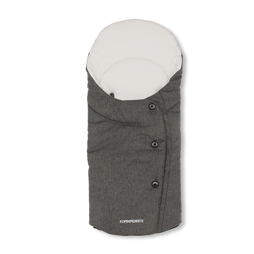 Foppapedretti Trendy Miny sacco universale per ovetto e navicella, Melange Graphite
