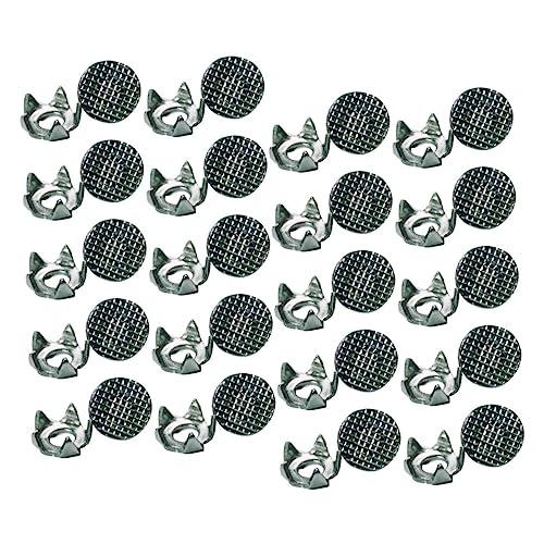 VERDANVERSE 20 Pinzas Antideslizantes para Zapatos con Clavos para Escalada Y Caminatas Crampones PortáTiles para Hielo Y Nieve Accesorio Antideslizante para Calzado Ligero Y FáCil De Instalar