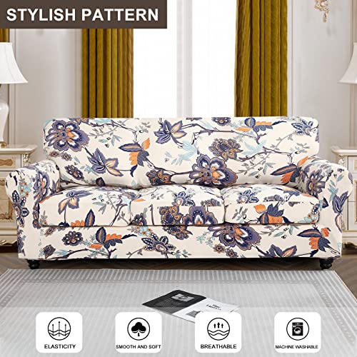 SearchI-Stretch-Sofa-Cover-Printed-Couch-Cover-Floral-Pattern-4-Pieces-Sofa-Slipcover-with-3-Separate-Cushion-Cover-Washable-Furniture-Protector-for-Living-RoomSofa-Flower-Pattern SearchI Stretch Sofa Cover Printed Couch Cover Floral Pattern 4 Pieces Sofa Slipcover with 3 Separate Cushion Cover Washable Furniture Protector for Living RoomSofa Flower Pattern