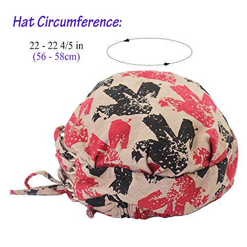 SINLOOG Novel Dad Hat, Pleated Drawstring Knitted Trucker Cap Unisex Lovers Outdoor Baseball Cap - Image 8