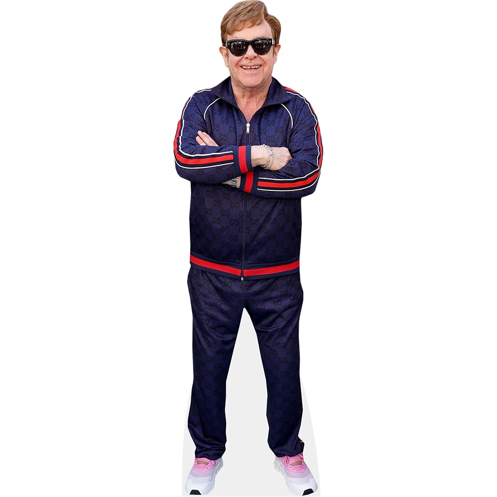 Celebrity Cutouts Mini Size Cutout Elton John (Tracksuit)