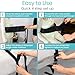 Vive Bed Restraints for Elderly Dementia Patients - Safety Belt for Wheelchair &Bed - Fall Prevention Device for Seniors - Adjustable Strap and Cushioned Waist Belt for Hospital Caregivers