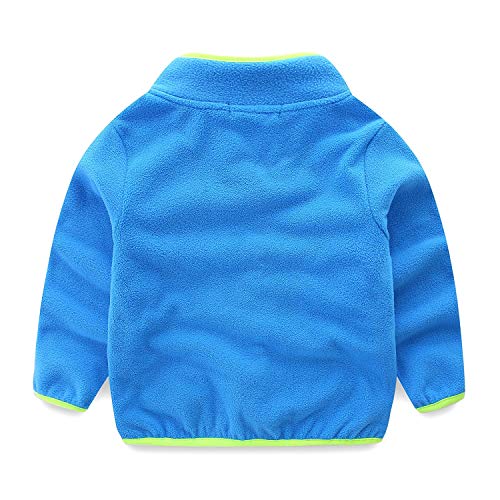 Image of Mud Kingdom Unisex Kids Fleece Jacket Printing Zip Up