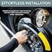 Surosha 5PCS Wheel Studs, Lug Bolts, 49mm Long & M12x1.5 Steel Lug Bolts, Car Accessories Wheel Hub Screws Fit for Chevy Lexus Toyota Scion Pontiac Camry, Replaces OEM#610-266 90942-02049 (5PCS)