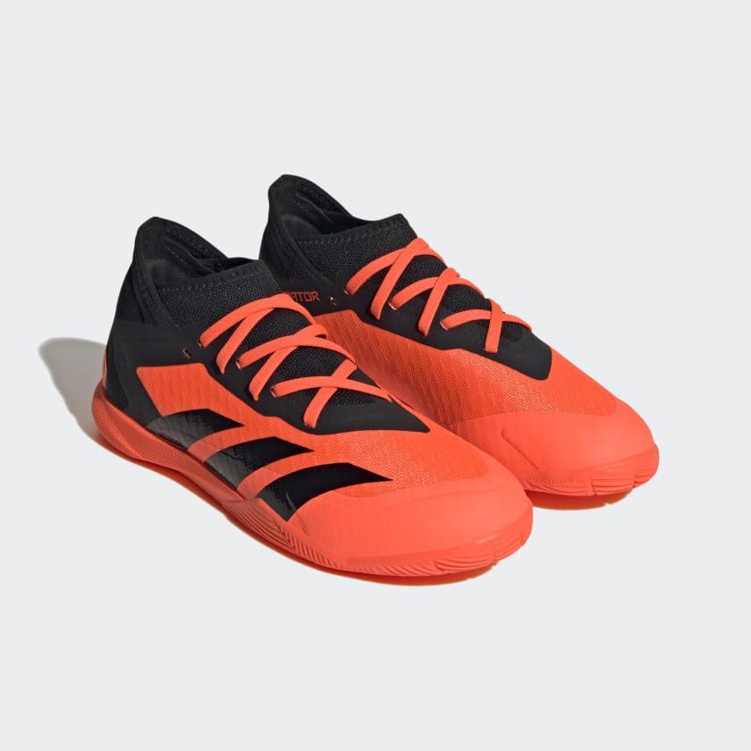 adidas Predator Accuracy.3 Indoor Soccer Shoes Kids', Orange, Size 11.5K4