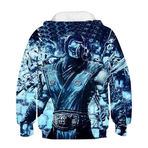 Little Kids 3D Printed Hoodies Fleece-lined Soft Tops-Graphic Comfy Sweatshirt in 2-14 Years Old2