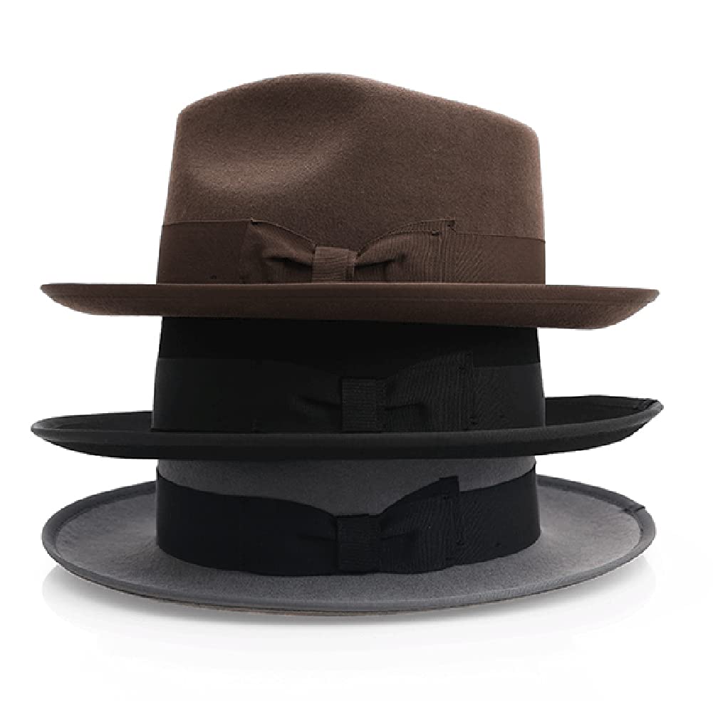 Cappello Invernale Unisex Fedora Panama Jazz Hat - Cappello Elegante Trilby Premium Perfect Fashion
