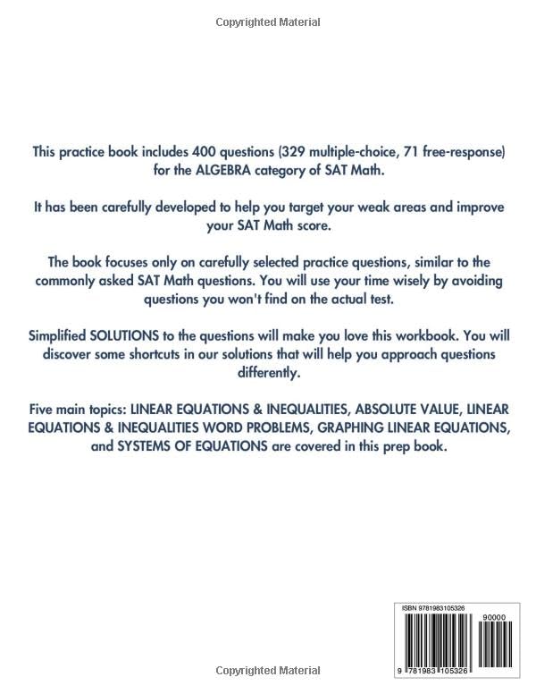 Algebra: Sat Math Practice Test - Image 2