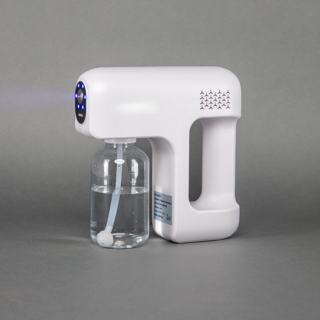 Brumisateur électrique rechargeable 380 ml - Brume ultra-Fine, 3 niveaux de pulvérisation, batterie rechargeable, rafraîchissement visage, corps, cheveux, plantes