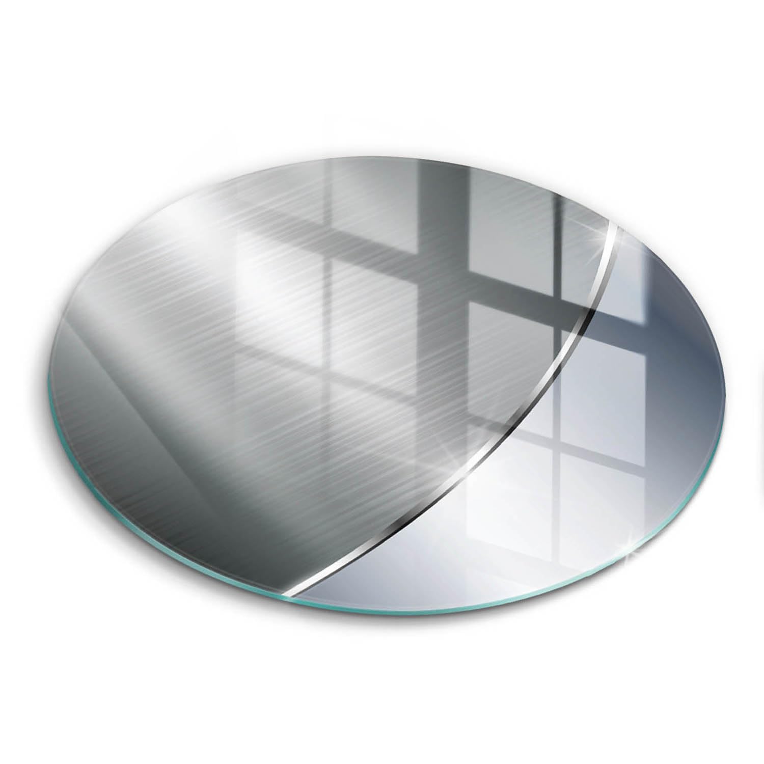 Planche à découper induction 40cm Wallfluent avec motif abstraction du métal