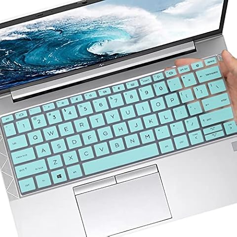 Keyboard Cover Design for 13.3" 2020 HP EliteBook 830 835 G7 and HP EliteBook X360 830 13.3" New Notebook PC Model Accessories Keyboard Protective Skin-Hotblue Cover